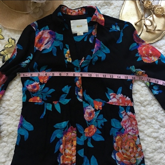 Anthropology Maeve Button Down - Picture 5 of 6